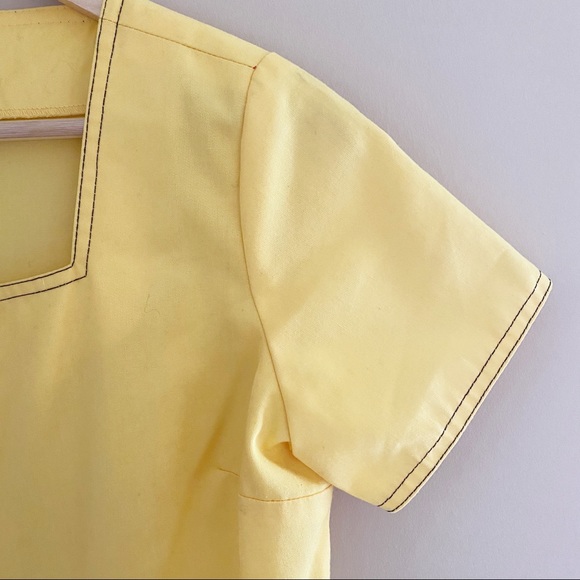 VINTAGE - STRUCTURED SHORT SLEEVE DRESS - Picture 3 of 8